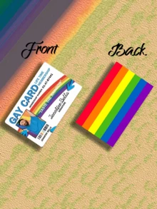 1pc Custom Photo And Name NFC Card Custom Picture&Music Membership Card - Gay Pride Card Custom Membership Cards - Add You Own Photo - Personalized Gay Name Card For Men Money Wallet Mini Wallet Purse Wallet Small Wallet - Multicolor - View 13