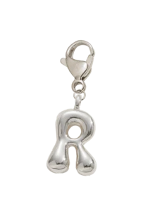 Bubble Silvery Letters Cute Necklace Pendant Bag Pendant-Lucky Crystal Pendant, Alphabet Letters A-Z, The Best Item For Spring And Summer Pairing,Shiny Alloy Bag And Backpack Pendant-Perfect Gift - Multicolor - View 23