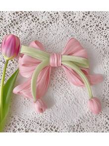 قطعة واحدة/قطعتان من مشابك الشعر للنساء بشكل وردة تُليب بلون بنفسجي وزهري، ناعمة وأنيقة، جميلة وحلوة، لتزيين ذيل الحصان والشعر المربوط نصفيًا، مناسبة لتناسق التنانير والخروجات اليومية وتزيين تسريحات الشعر، إكسسوارات شعر بوهيمية للخريف والشتاء - متعدد الألوان - مشاهدة 12