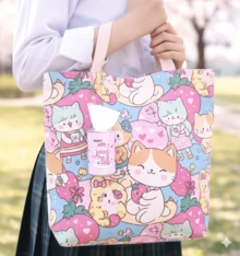 Mini Toallitas Húmedas En Lata Kawai  Diseño Aleatorio   Para Cuidado y Limpieza Articulo De Viaje Ideal Para Llevar En El Bolsillo Cada Lata Compata 30 Toallitas Humedas Diseñadas Para Limpiar Suavemente - Multicolor - Ver 4