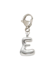 Bubble Silvery Letters Cute Necklace Pendant Bag Pendant-Lucky Crystal Pendant, Alphabet Letters A-Z, The Best Item For Spring And Summer Pairing,Shiny Alloy Bag And Backpack Pendant-Perfect Gift - Multicolor - View 16