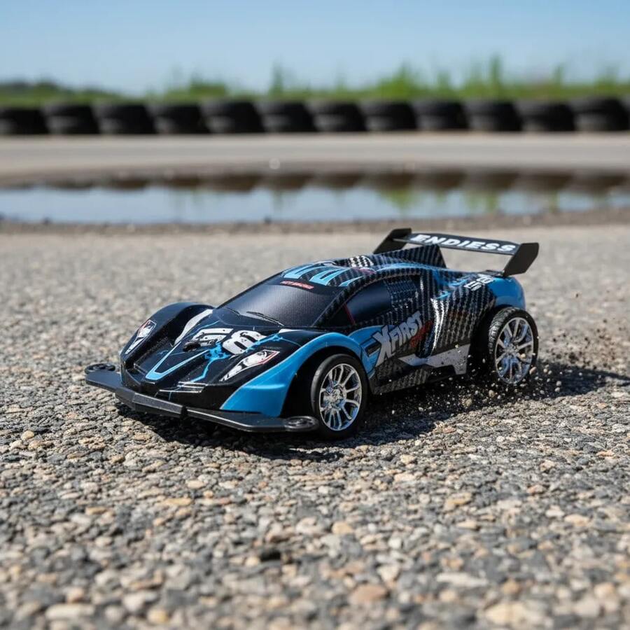 Auto modelo CF1. - Azul - Ver 1