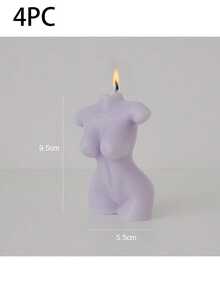 4/2/1pc Natural Soy Wax Scented Candle Decor, For Pregnant Women & Children, Home Decoration, Christmas Gift, Gift For Her - Multicolor - View 20