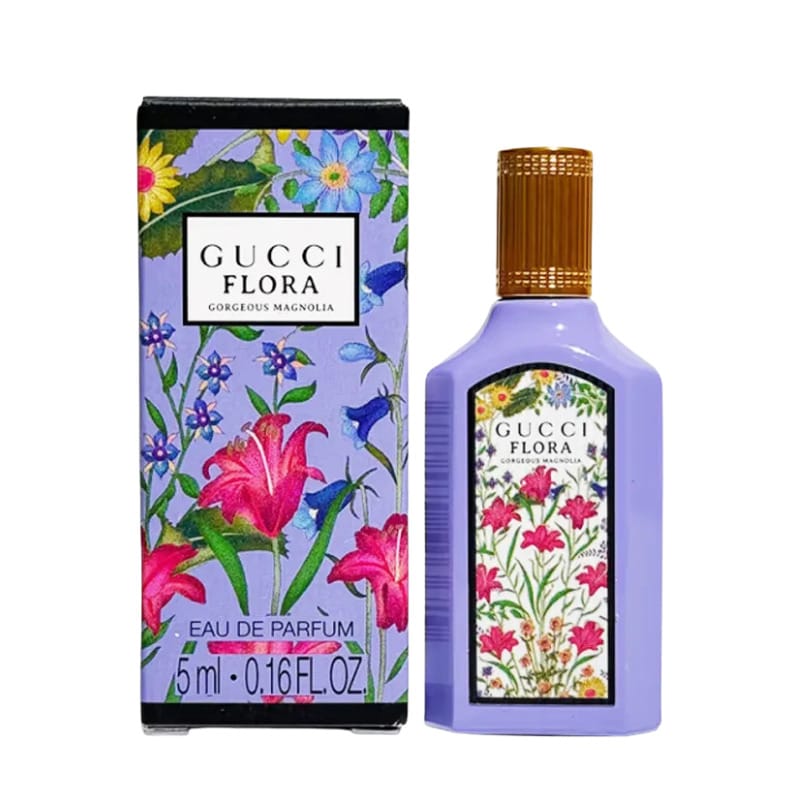 GUCCI Flora Gorgeous Magnolia Eau De Parfum For Women 5ML - Hoa - Xem 1