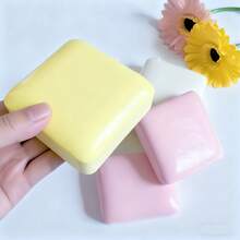 1个慢回弹粘性吐司盒蛋糕面包揉捏慢回弹减压玩具