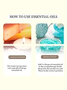 10ml Fragrance Essential Oil, Refill Liquid Suitable For Fragrance Bags, Fragrance Sheets, Scented Candles, Diffuser Stones, Fragrance Plaster - Multi Scents - View 8