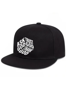 1pc/2pcs Hip-Hop Bear Graphic Print Y2K Streetwear Baseball Cap & Crossbody Bag Set, Adjustable Unisex Reversible Hat And Shoulder Bag, Gift For Yourself And Friends - Multicolor - View 7