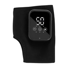 便携式热敷振动足部按摩器，电动足部按摩器，3 种加热级别和 3 种按摩模式，定时功能，智能脚踝支撑按摩器，踝关节保护加热带，振动放松脚踝按摩器，热疗脚踝支架，扭伤关节支撑，缓解肌肉疲劳和疼痛，保护脚踝，节日礼物 - 彩色 - 查看 9