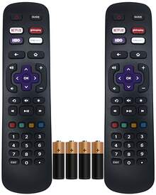 Controle Remoto Para TV SEMP Roku Smart - Preto - Visão 1