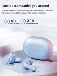 Wireless Earbuds, HiFi Stereo Headphones With ENC Noise Cancelling Microphone, Super Long Battery Life In-Ear Headphones, Wireless 5.3 Sports Earphones Compatible With Android And IOS