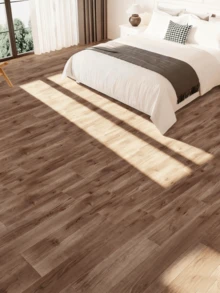 25pcs Wood Grain Self-Adhesive Anti Slip Floor Sticker, Thickened Polyethylene Foam Sticker, Waterproof And Wear-Resistant, Peel And Stick, Easy To Clean And Detachable, Suitable For Decoration In Living Rooms, Kitchens, Offices, And Bedrooms