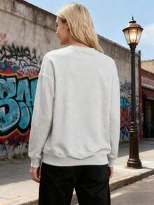 Funny Art Painter Airbrush Real Art Drawing Artist Hoodless Sweahoodless Sweathoodless Sweatshirt - Xám - Xem 4