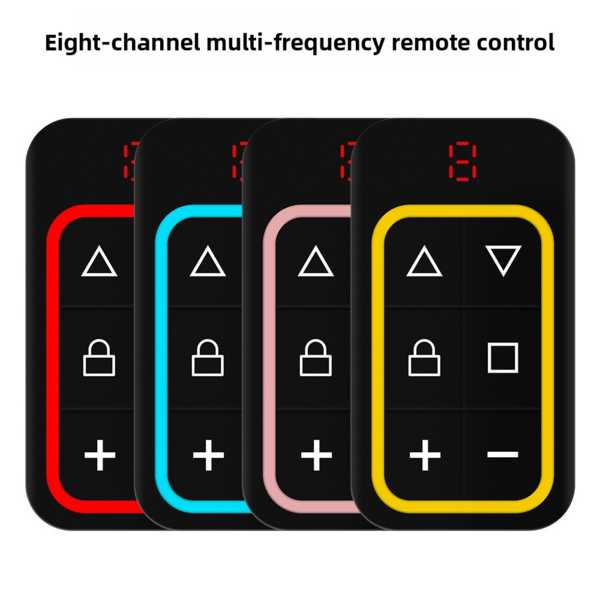 2025 Yeni Yükseltilmiş 1 Parça Şifreli Çok Frekanslı Alev Geciktirici ABS 8 Kanallı Klonlama Uzaktan Kumandası, Siyah 315/433 MHz Çift Frekans Uyumlu Tek Tuşla Klonlama, Garaj Kapısı / Bariyer / Geri Çekilebilir Kapı / Panjur, Ticari Topluluk Yönetimi, Ev Ekipmanı Entegrasyonu, Depo Güvenlik Senaryoları İçin Uygundur, 8 Kanallı Klonlama Uzaktan Kumandası, 315/433 MHz Uzaktan Kumanda, Şifreli Hırsızlık Önleme Klonlama Uzaktan Kumandası, Bariyer Uzaktan Kumanda Anahtarı, Çok Frekanslı Klonlama Uzaktan Kumandası