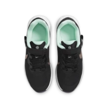 Nike REVOLUTION 6 FLYEASE NN (GS) 女款跑步鞋 DD1113-005 - 黑\灰 - 查看 5