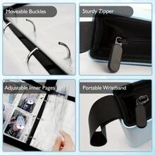 Korean KPOP SKZ Card Binder Card Book, 4 Pockets, Up To 400 Cards, Cute Photo Album, Suitable For Stay Fans - 粉色 - 查看 3