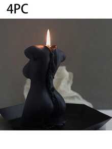 4/2/1pc Natural Soy Wax Scented Candle Decor, For Pregnant Women & Children, Home Decoration, Christmas Gift, Gift For Her - Multicolor - View 18