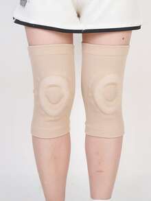 1双轻薄护膝，透气压缩套，带硅胶垫，减震运动护膝，减震减压，防滑缓冲护膝套，适用于跑步、健身、运动、滑冰、徒步、骑行、篮球、足球、舞蹈等运动。 - 彩色 - 查看 10