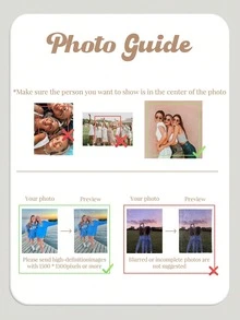 1pc Framed Custom Canvas Prints With Your Photos Collage Idea, Personalized Canvas Pictures For Wall To Print, Custom Family Wedding Baby Pet Dog Photo To Canvas, Valentine Day, Valentine Day Decor High-Quality, Stylish Custom, Personalized, Unique Ideal Gifts For Her Boyfriend, Girlfriend For Valentine's Day, For Anniversaries, For Weddings Living Room, Home Birthday