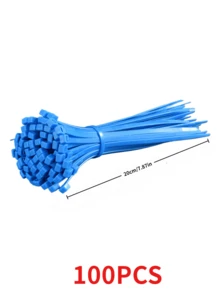 1000 piezas de bridas de cable de colores, de 4 pulgadas de largo, bridas de nailon autoblocantes ajustables y de uso múltiple. Adecuadas para la gestión de cables en el hogar, la oficina, el jardín, la granja avícola y el taller - Multicolor - Ver 13