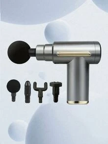 AXH. Portable Muscle Massage Gun, Suitable For Full Body Massage, Equipped With LED Touch Screen, Speed Adjustment, Rechargeable And 4 Replaceable Massage Heads. Fascia Gun - Muscle Massage Chair - Professional Therapeutic Grade Multi-Function Mini Electric Handheld Hammer, Suitable For Percussion Massage On Shoulders, Neck, Waist, Back And Other Areas. A Unique And Cool Gift Suitable For Both Men And Women, An Ideal Choice For Gift Sets. - Multicolor - View 13