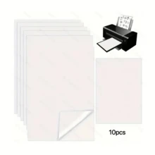 5/10张 A4尺寸空白水溶性刺绣稳定纸 - DIY刺绣纸，可打印中等重量纸 - 适用于手工和机器刺绣，兼容打印和绘制图案，刺绣工具，刺绣配件，尺寸可定制，适用于家居用品、DIY手工项目、成人工艺品、缝纫配件、十字绣、缝纫面料、缝纫图案、工艺用品、生日礼物、个性化礼物、送给祖父母的礼物 - 彩色 - 查看 13