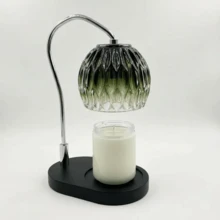 1个紫色玻璃电蜡烛加热器，带调光器和定时器，适用于融化蜡烛，是圣诞节、世界文化日、感恩节、生日、晋升、乔迁之喜等场合送给妈妈和女性的完美礼物。 - 美規A型插(110-127V) - 查看 14