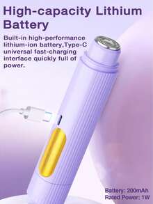 GENAI Women's Electric Shaver, Wireless, Dual Head Shaver, Mini Portable, Wet & Dry Use, Suitable For Face, Arms, Armpits, Legs, Intimate Areas - Multicolor - View 9