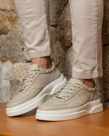 Men's Casual Leather Sneakers Thalles Thezb Gift For Party Graduation Event Fashion New Year's Eve - 離開 - 查看 7