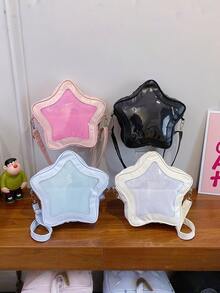 Japanese Style Minimalist Cute Aesthetic Shoulder Bag For Students Kawaii Crossbody Purse Street Fashion - Multicolor - View 2