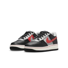 Nike AIR FORCE 1 LV8 EMB (GS) Women Outdoor Casual Shoes DJ9993-001 - Black/Gray - View 6