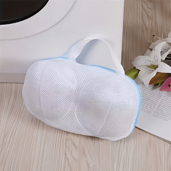 Women's Laundry Bag (With Zipper) - Mesh Lingerie Wash Bag, Suitable For Bras, Panties And Intimate Apparel, Washing Bag, Can Be Put In Washing Machine During Travel, Anti-Tangling, Keeps Clothes Fresh, Protects Delicate Fabrics; Simple And Stylish Design, Waterproof Material, Convenient Storage, Helpful Household Organizer