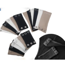 1/3pcs Premium Tight Clothing Extender, Women Bodysuit Length Extender Clips For Comfortable Fit - Multicolor - View 2