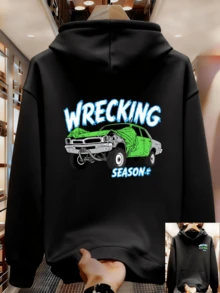 Sudadera con capucha - Negro - Ver 8