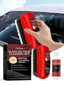 120ml Multi-Purpose Car Glass Cleaner, Enhances Windshield Clarity And Visibility, Auto Accessories - Red - View 15