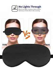 قناع نوم مبرد بحشوة الثلج، راحة تبريد حريرية، يخفف التعب، مناسب للنوم القيلولة، السفر، المكتب