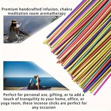Palitos de incienso surtidos al por mayor - Salvia, Lavanda, Rosa, Flor de Cerezo, Hierba Limón y Jazmín | Fragancia duradera para el hogar y al aire libre | Opciones al por mayor: 60/90/120/180/360/500/800/1499 piezas
