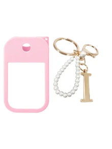 2个/1个（30毫升）免洗洗手液喷雾瓶保护套，26个金色珍珠字母喷雾瓶标记笔，硅胶喷雾瓶防摔防撞保护套，带钥匙扣设计，方便携带，可轻松挂在包包、钥匙或儿童背包上，耐磨、防水、可水洗、可重复使用，适用于免洗洗手液喷雾瓶，旅行、户外活动、礼品、万圣节礼物、圣诞节礼物。 - 粉色 - 查看 17