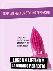 Gel GLUE modelador de cejas 3D, resistente al agua y al sudor, de secado rápido, gel de maquillaje para dar forma a las cejas, aspecto natural, transparente y ligero, fijador para el maquillaje de cejas, regalo para mujeres, Día de San Valentín/Día de la Madre Gel transparente impermeable para cejas - Gel transparente para cejas claro, efecto de laminación de cejas, cera para cejas sin residuos GLUE - 3 Pzs - Ver 5