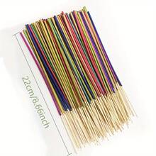 Palitos de incienso surtidos al por mayor - Salvia, Lavanda, Rosa, Flor de Cerezo, Hierba Limón y Jazmín | Fragancia duradera para el hogar y al aire libre | Opciones al por mayor: 60/90/120/180/360/500/800/1499 piezas