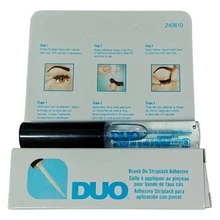 Pegamento De Pestañas Duo Color Blanco Duo Striplash 5g/18fl oz Blanco/Transparente - transparente - Ver 3
