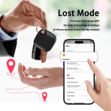 RSH Smart Tag dla systemu iOS, lokalizator bagażu BT. Długi czas pracy na baterii i możliwość ładowania, współpracuje z aplikacją Find My (tylko iOS), lokalizator przedmiotów do kluczy, bagażu, plecaka. - Biały - Zobacz 8