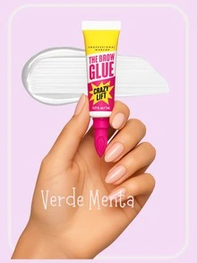 Gel GLUE modelador de cejas 3D, resistente al agua y al sudor, de secado rápido, gel de maquillaje para dar forma a las cejas, aspecto natural, transparente y ligero, fijador para el maquillaje de cejas, regalo para mujeres, Día de San Valentín/Día de la Madre Gel transparente impermeable para cejas - Gel transparente para cejas claro, efecto de laminación de cejas, cera para cejas sin residuos GLUE - 3 Pzs - Ver 4