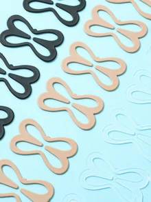 3pcs Dragonfly Shaped Bra Strap Clips, Adjustable Invisible Bra Strap Holder Clips