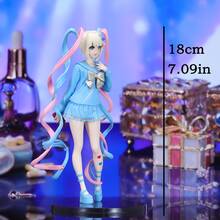 NEEDY GIRL OVERDOSE Super Tian Figurine, Action Anime Collectible, Anime Figure Display, Anime Fan Collectible, Displayable Anime Character Toy, Fans Goods, Christmas Gift - Multicolor - View 4