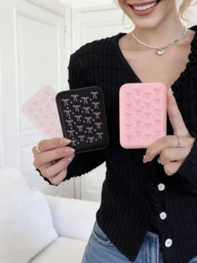 可爱蝴蝶结磁吸无线充电保护壳 - 柔软TPU防摔保护套，兼容 16/15/14系列，磨砂质感，送给女性的完美礼物（仅含保护壳，不含电池） - 彩色 - 查看 8