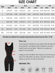 一件装女士塑身衣，束腰提臀连体衣，瘦身连体衣，高压缩全身塑形衣，适合各种场合