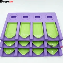 1/2/3/3/5pcs Purple Diamond Painting Accessories Tray Organizer - Purple - View 9