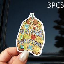 Going Thrifting" Vinyl Sticker - Reusable, Mixed Colors Decal For Cars, Laptops, Motorcycles & Water Bottles - Multicolor - View 12
