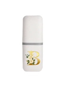 Soporte para cepillo de dientes portátil en color oro rosa, mantiene tu cepillo de dientes limpio y fácil de transportar. Estante para cepillo de dientes para viajes, tapa de vaso portátil para cepillo de dientes, apto para viajes, campamentos, viajes de negocios y escuela, vaso multiusos para cepillo de dientes, vaso de lavado portátil, set de almacenamiento de cepillo de dientes y artículos de tocador, caja de almacenamiento de artículos de tocador minimalista, artículo de viaje esencial, accesorio de baño, artículos del hogar y almacenamiento (blanco) - Multicolor - Ver 24