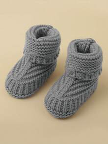 秋冬婴儿针织袜，新生儿礼物，舒适百搭柔软婴儿袜，0-1岁针织袜 - 彩色 - 查看 9